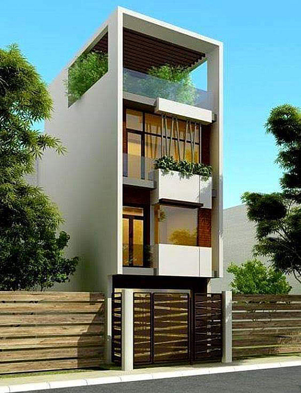 Mẫu nhà phố đẹp 30