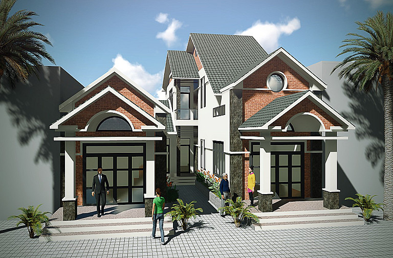 Mẫu nhà phố đẹp 40
