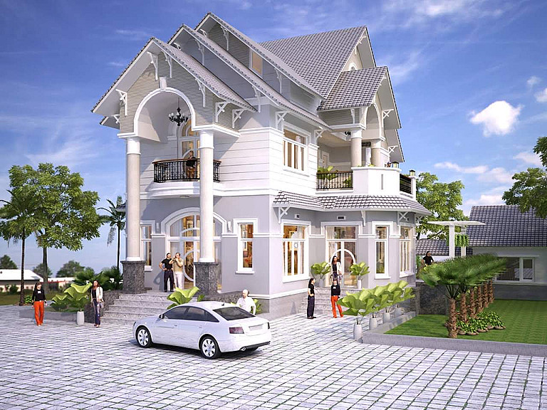 Mẫu nhà phố đẹp 37
